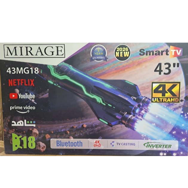 Mirage Smart Android 18 LED TV with Bluetooth & Magic Remote