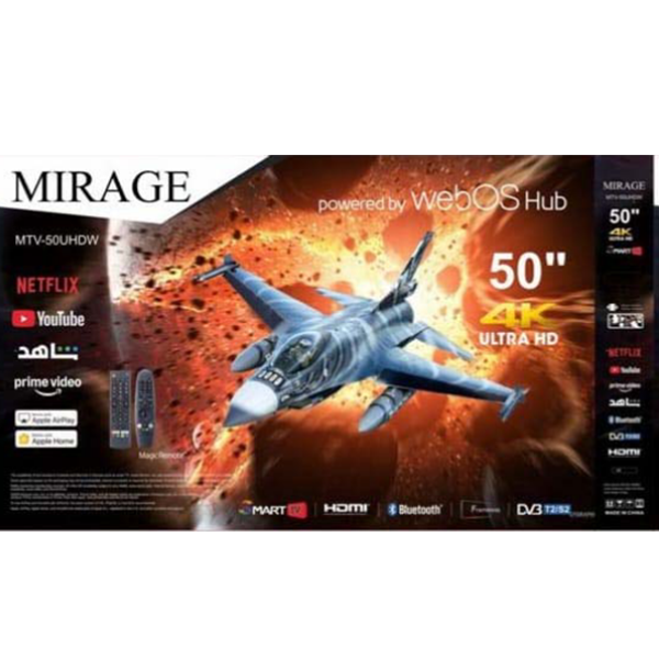 Mirage Smart LED TV webOS Frameless with Magic Remote & Bluetooth