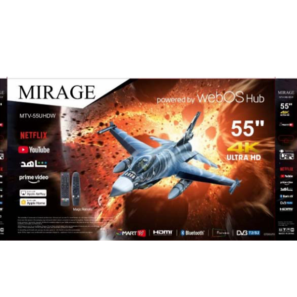 Mirage Smart LED TV webOS Frameless with Magic Remote & Bluetooth
