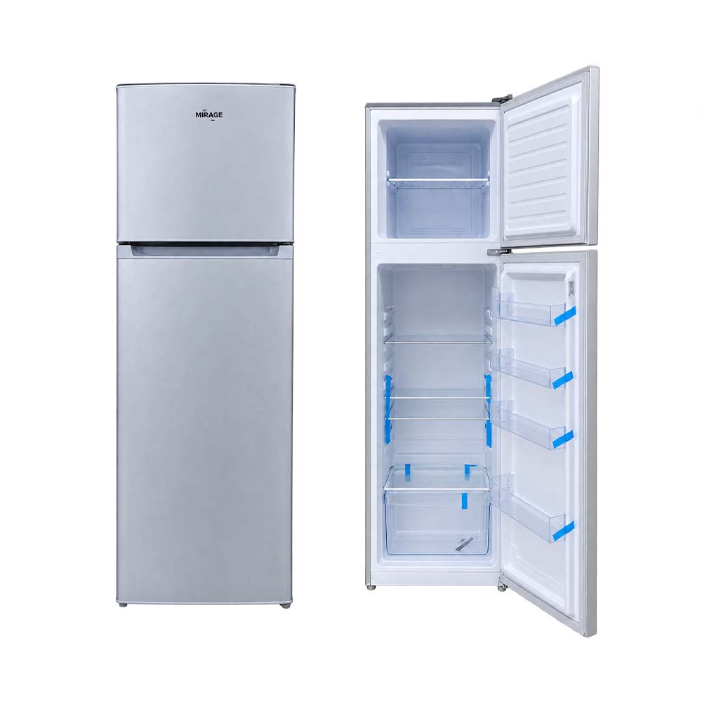 Mirage BCD413 Defrost Top Mount Refrigerator Silver