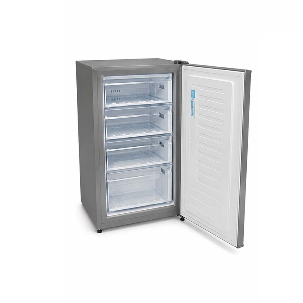 Mirage MR-FZ95S Silver Defrost Upright Freezer
