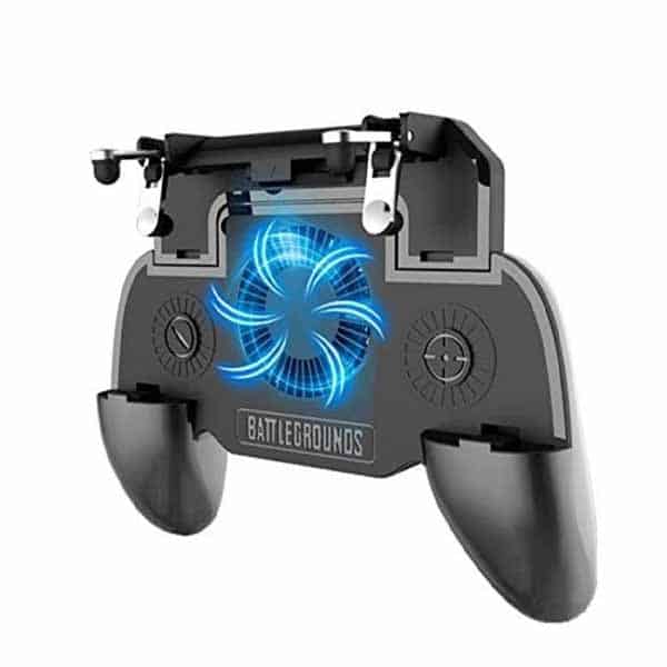 Mobile Game Controller with 2000mAh Power Bank & Cooling Fan