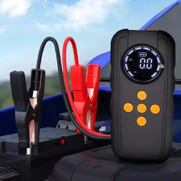 HiMK CM‑315 Multi‑Function Jump Starter with Air Pump & Flashlight