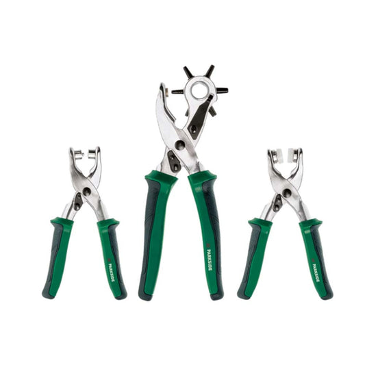 PARKSIDE 128-Piece Hole Punch Eyelet and Snap Pliers Set