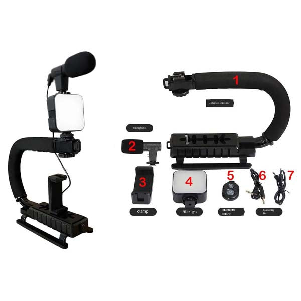 Plokama PK777 Video Rig Stabilizer Kit 5-in-1