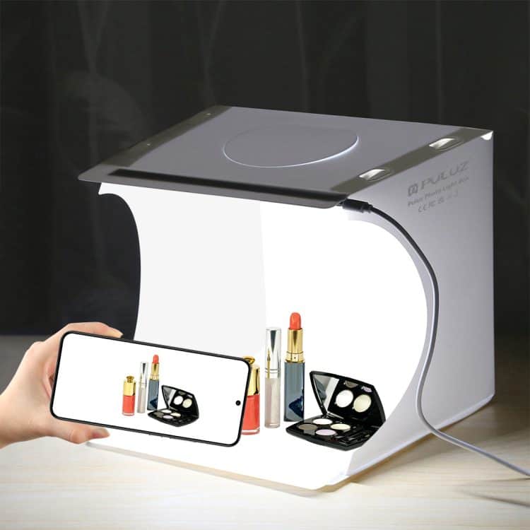 PULUZ 20cm Portable Photo Studio Light Box Kit