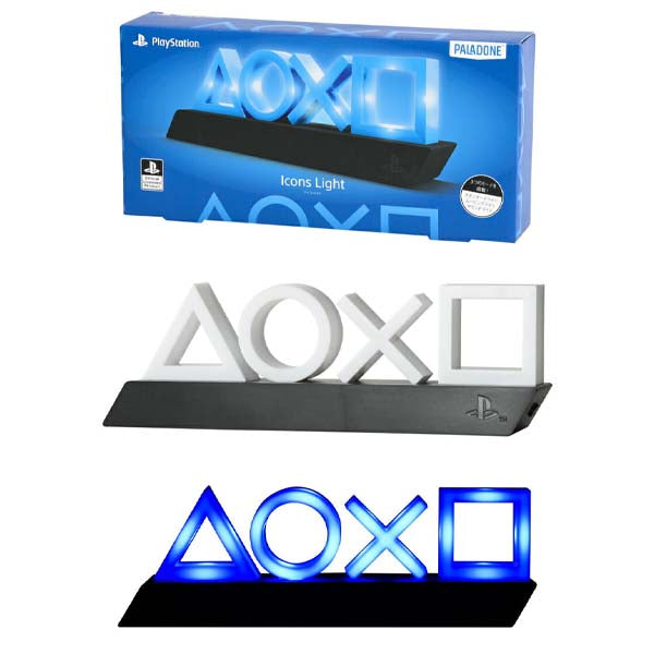 Paladone PS5 PlayStation Icons Light – 3 Dynamic Lighting Modes