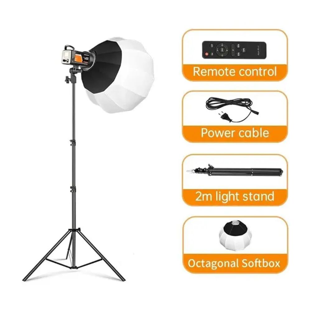 Plokama PK-400S 100W LED Studio Softbox Light Kit
