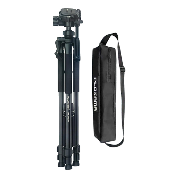 Plokama PK-9930 and PK-9970 Professional Tripods for Cameras and Phones
