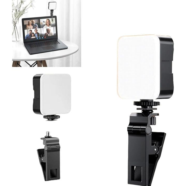 Plokama PK-79 LED Video Light Portable Phone Fill Light Clip