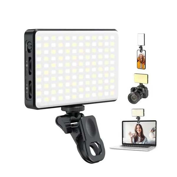 Plokama U160 LED Fill Light – Portable Rechargeable White Lighting for Selfies & Video