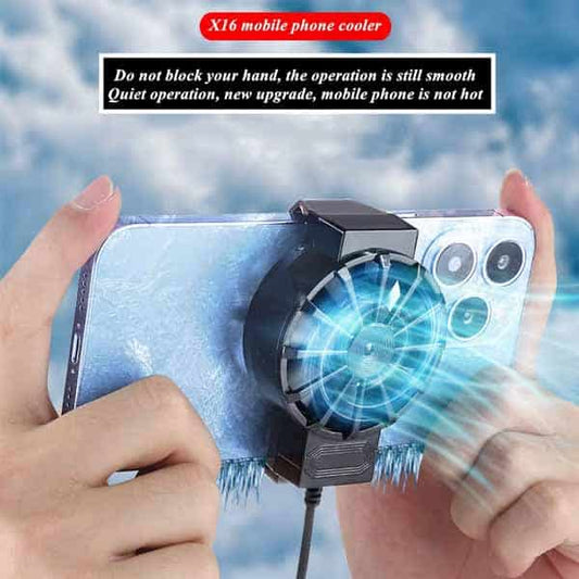 Universal Mobile Phone Radiator Cooling Fan X16 – Mini Portable Game Cooler