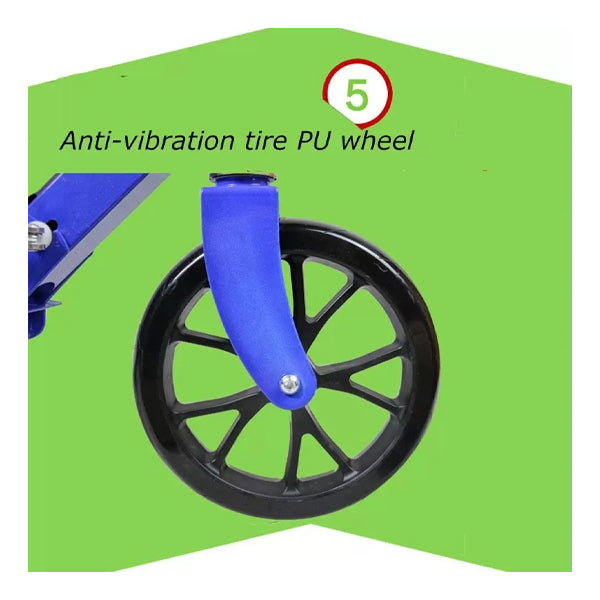 Scooter for Adult, Youth & Kids – Foldable, Adjustable & Ultra-Lightweight Kick Scooter