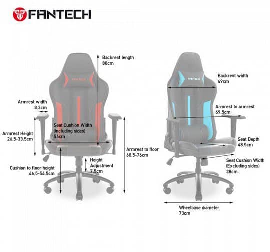 كرسي الألعاب FANTECH GC-191