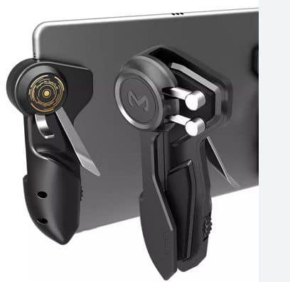AK-PAD6K لوحدة تحكم ألعاب ببجي بستة أصابع وزر إطلاق النار L1 R1 وعصا تحكم (جويستيك) للآيباد والتابلت.