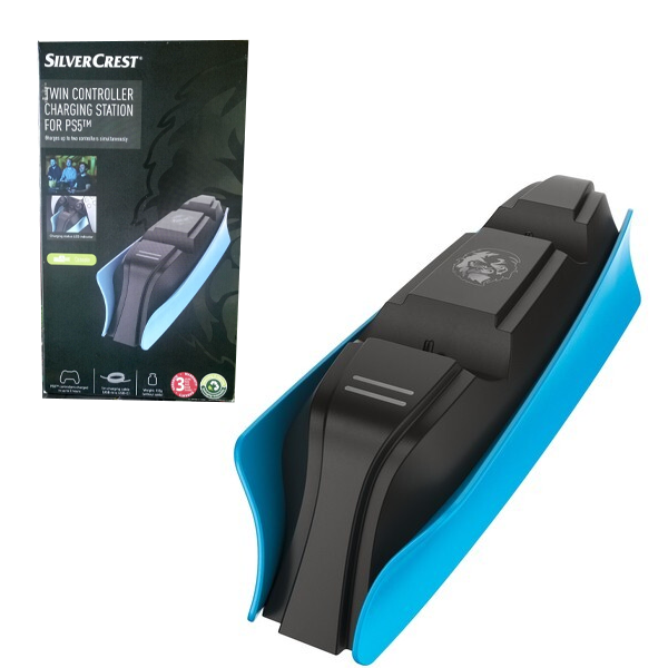 SilverCrest Twin Controller Charging Station for PS5™