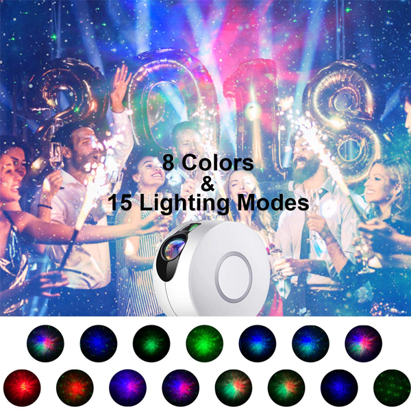 Sky Projection Lamp Galaxy Star Night Light with Bluetooth Speaker