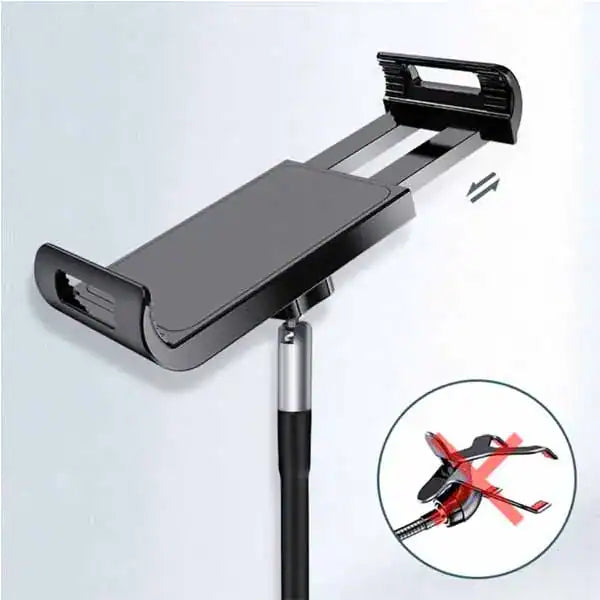 Adjustable Telescopic Phone Floor Stand | Sturdy & Flexible Holder