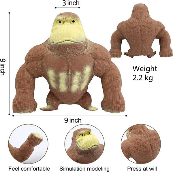 Stretchy Gorilla Sensory Toy – Stress Relief Fidget for Kids & Adults