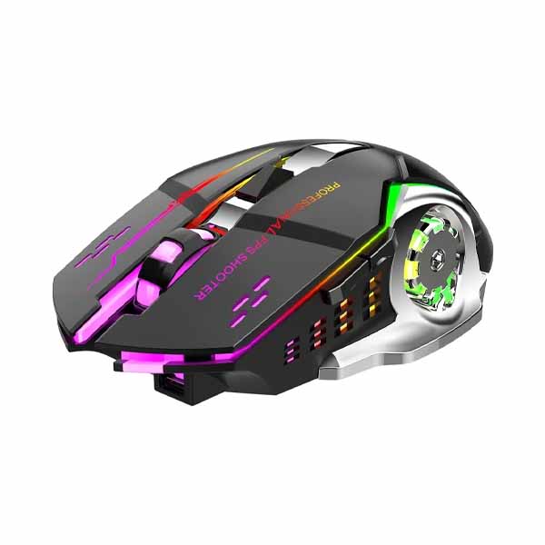 Wireless Bluetooth Rechargeable Cordless Mouse – Silent & Ergonomic for Laptop & PC