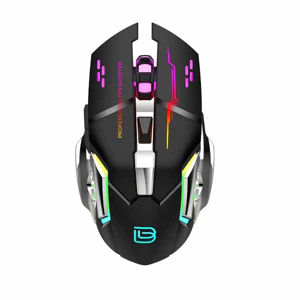 Wireless Bluetooth Rechargeable Cordless Mouse – Silent & Ergonomic for Laptop & PC