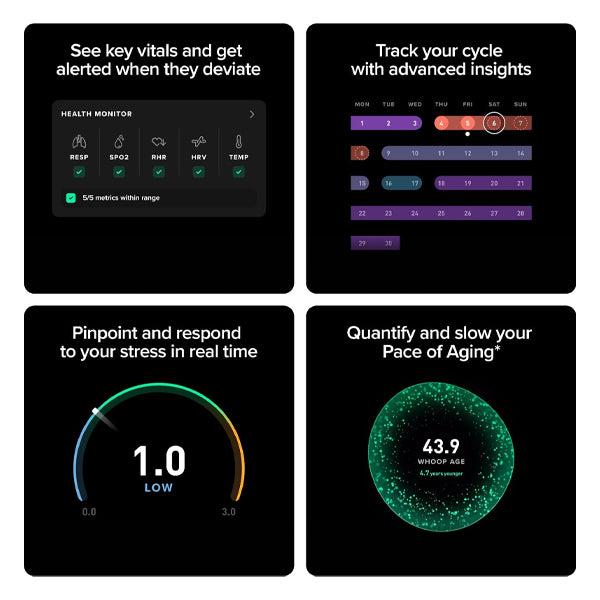 WHOOP Peak 5.0 – Advanced Wearable with 12‑Month Membership