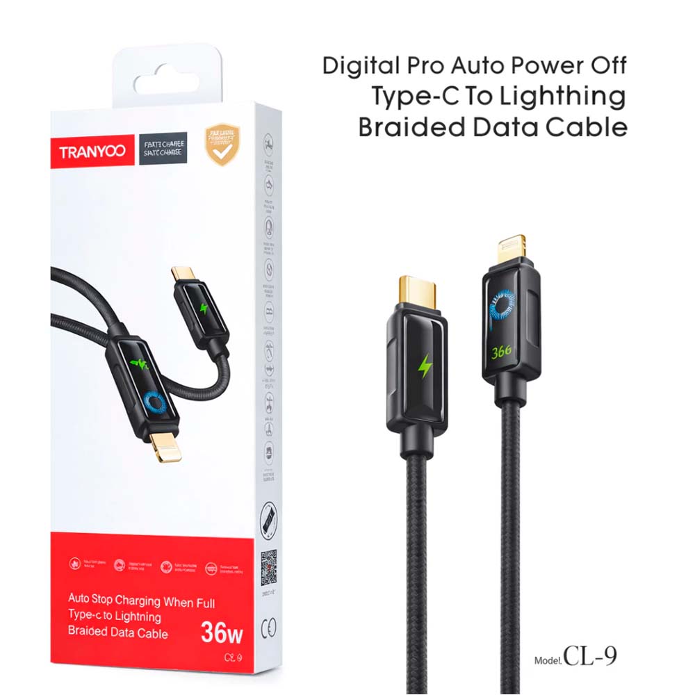 Tranyoo Braided Fast Charging Cable