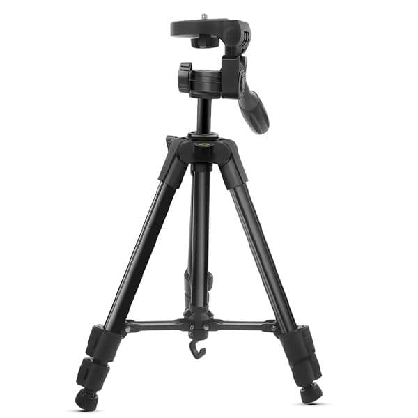 حامل ثلاثي القوائم من الألومنيوم المحمول DSLR من NeePho 3170s حامل كاميرا ثلاثي القوائم للهاتف الخلوي حامل مصباح حلقي للفلوج