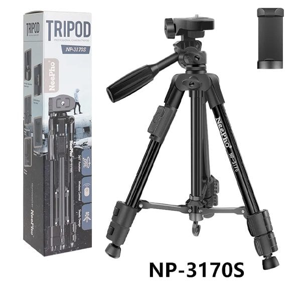 NeePho 3170s Portable Aluminum Dslr Tripod Camera
