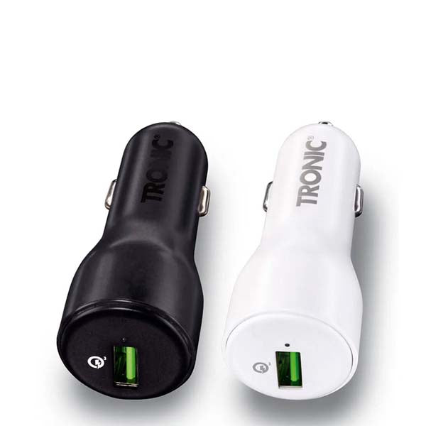 TRONIC USB Car Charger with Quick Charge 3.0 – 18W Ultra-Fast Charging