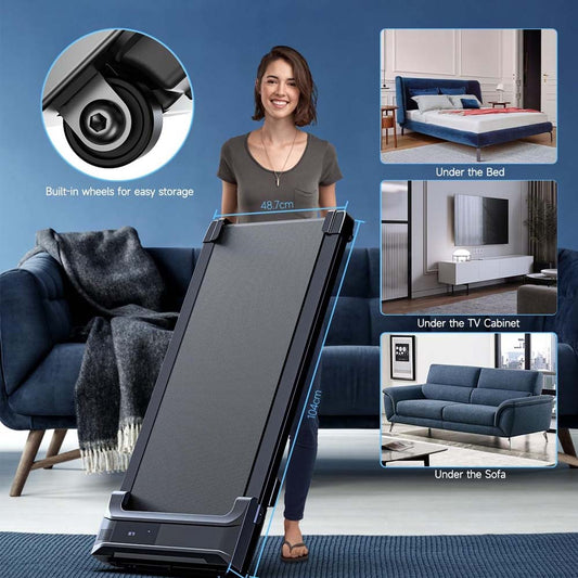 Compact Under Desk Walking Pad for Home and Office