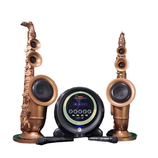 YD-805 مجموعة مكبرات صوت مسرح منزلي على شكل ساكسفون
