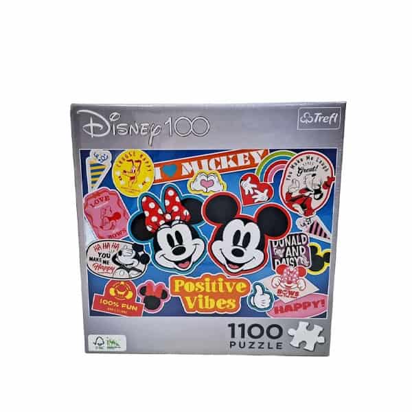 Trefl Disney 100 Years of Wonder Puzzle – 1100 Pieces featuring Mickey Mouse