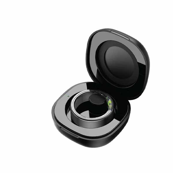 Green Lion Smart Ring with Charging Case – NFC Digital Ring for Smart Access & Control
