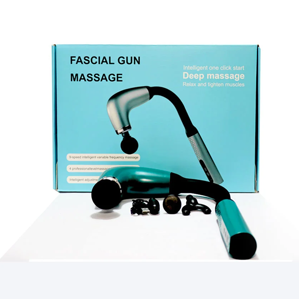 fascial gun massage long handheld deep tissue muscle massager 6 speed 3000rpm
