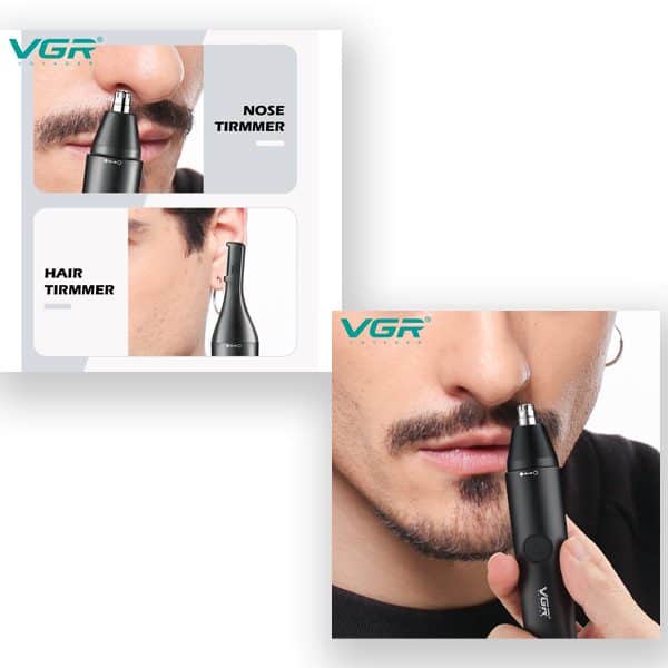 VGR V-613 طقم تشذيب شعر الأنف والشعر