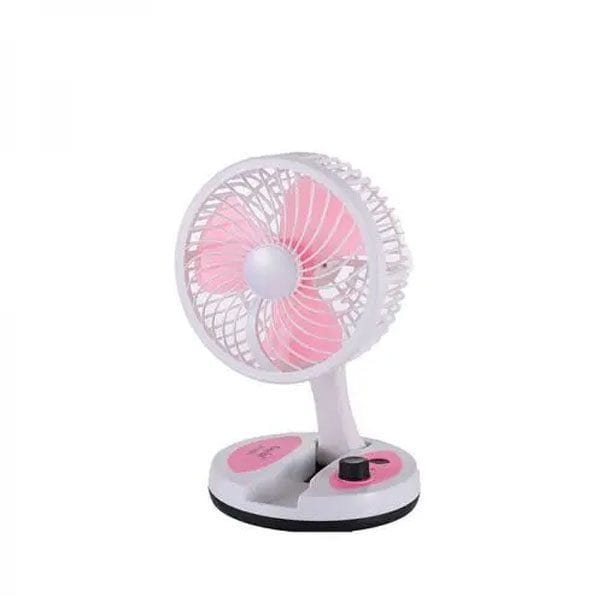 YU Rechargeable Portable Fan Pink