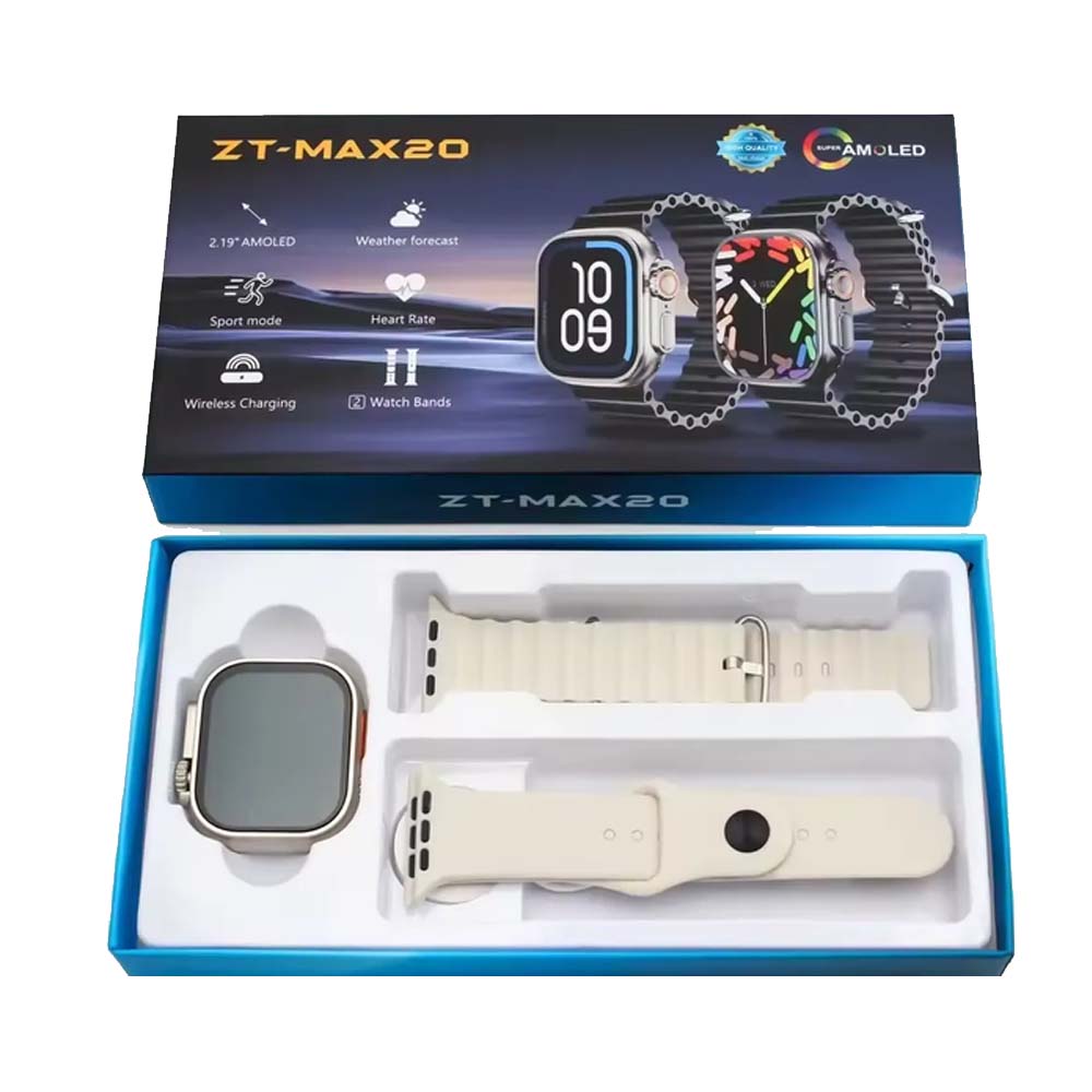 ZT-MAX20 Ultra 2 Smartwatch Heart Rate and Fitness Tracking