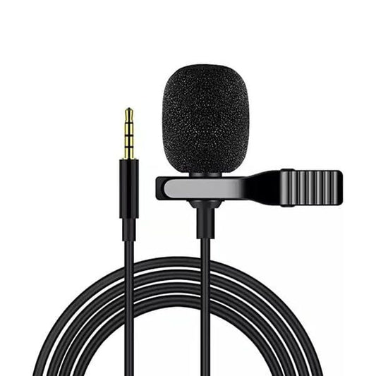 ميكروفون JMARY MC-R1 - ميكروفون احترافي Lavalier Lapel مكثف متعدد الاتجاهات لتسجيل الفيديو والمقابلات على YouTube بواسطة الهاتف المحمول