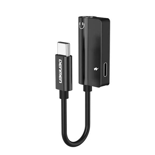 Denmen Adapters DU05 Type-C To Type-C + 3.5mm