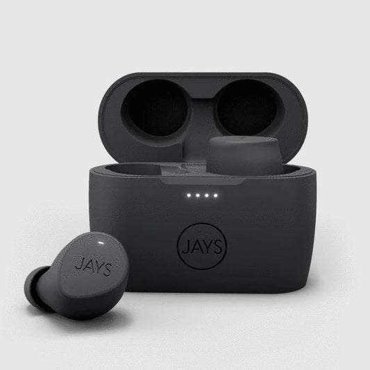 Jays m-Five True Wireless Earbuds-Black (Open Box)