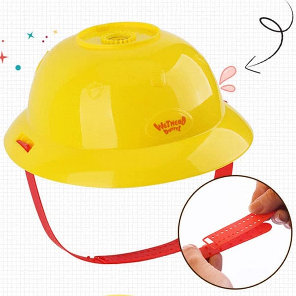 Wet Head Hat Bucket Toy Faucet Water Roulette Game,Funny Challenge Kids Trick Toys