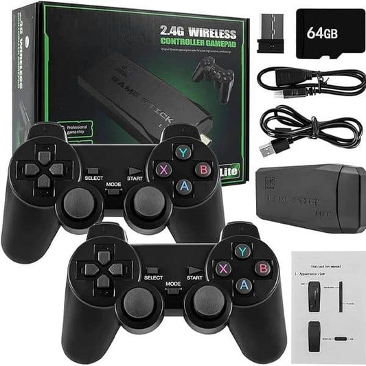 Game Stick Lite Video Game Console 64GB Built-in 10000 Games Retro Game Console