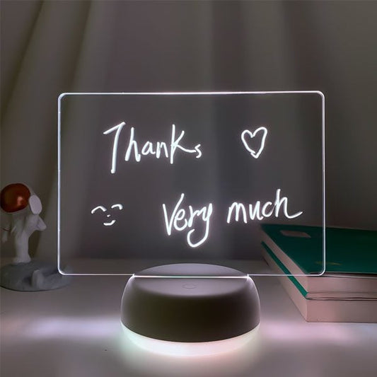 3D Creative Led Note Board Lamp