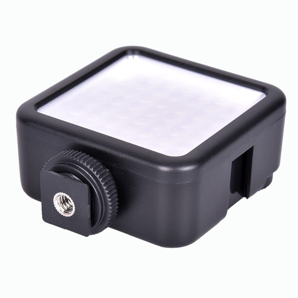 مصباح فيديو W49 LED صغير لمدونات الفيديو وتصوير الهواتف وكاميرات DSLR