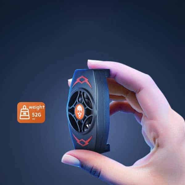 MobileZon X13 Phone Cooler – USB Powered Cooling Fan for Gaming | Compatible with Freefire, Fortnite, PUBG