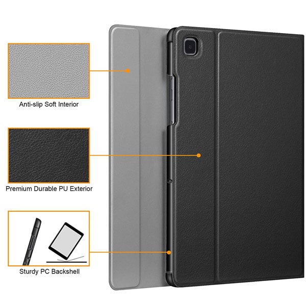 حافظة لوحة مفاتيح لاسلكية لجهاز Samsung Galaxy Tab و Apple iPad مع لوحة مفاتيح بلوتوث