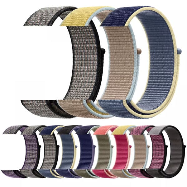 Nylon Sport Loop Strap Band for Apple Watch Sport Loop Lightweight Breathable Strap