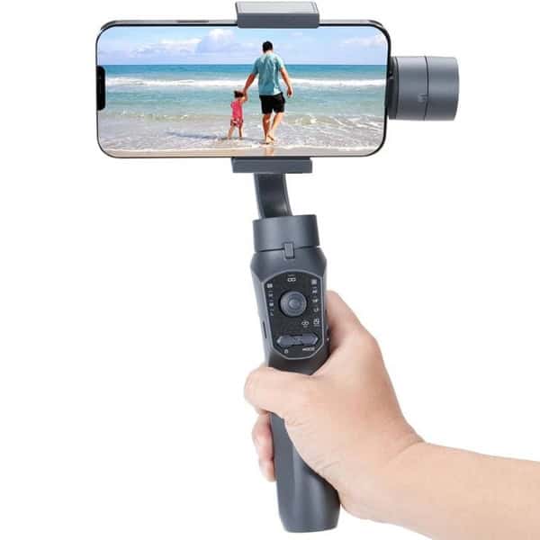 F10 Pro – 3-Axis Smartphone Gimbal Stabilizer with Face Tracking & Tripod