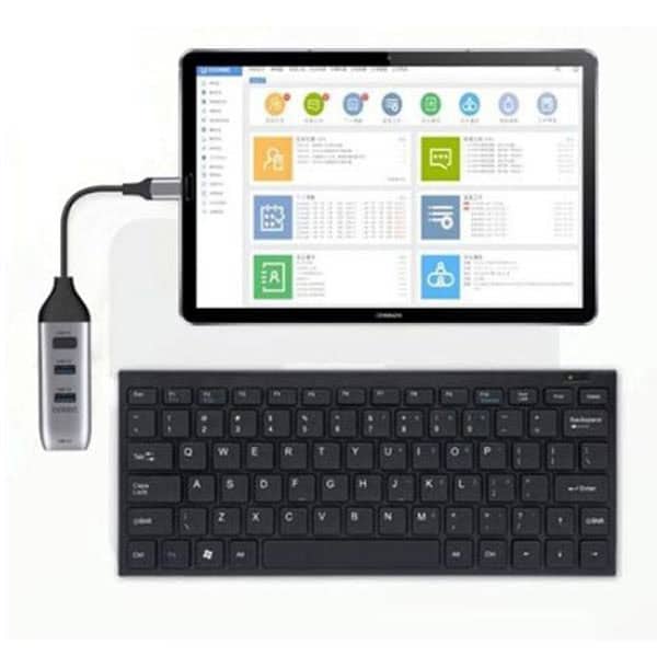 محول Onten USB C إلى HDMI مع 3 منافذ USB 3.0